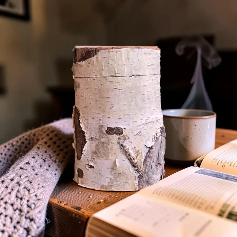 Mini Urne - Birke s01 - ca. 60ml