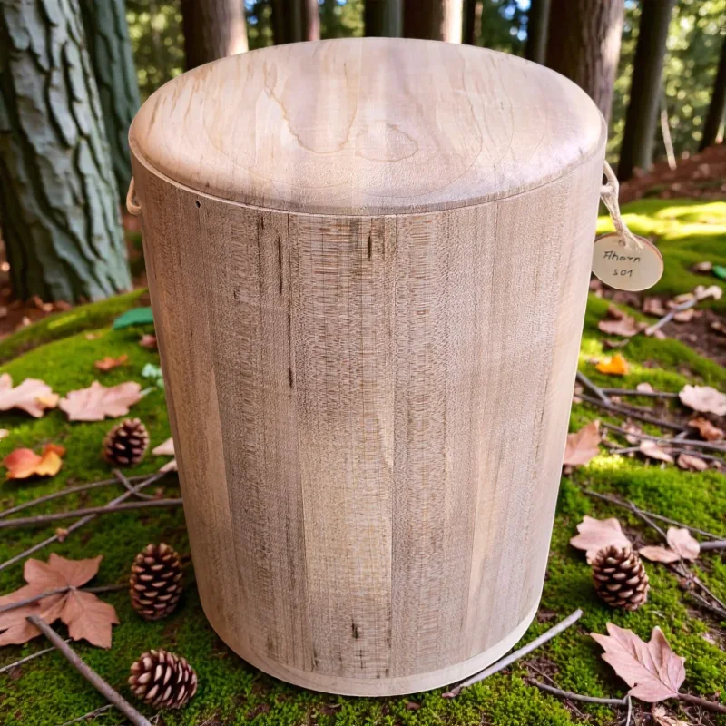 Holz Urne - Ahorn s01