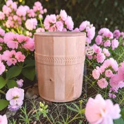 Holz Urne - Birke m03