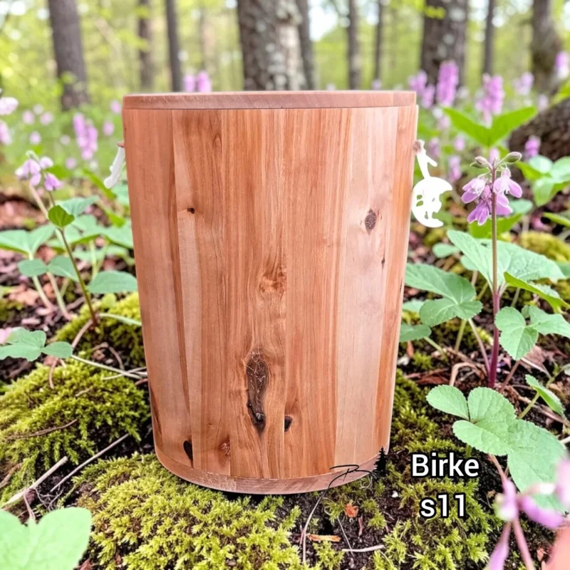 Holz Urne - Birke s11