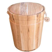 Holz Urne - Eiche s62