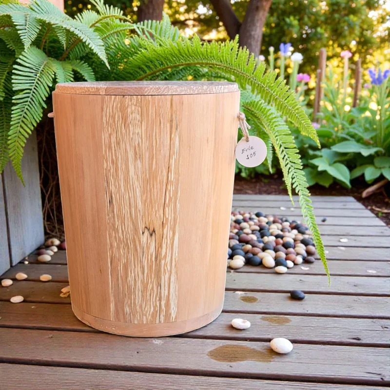 Holz Urne - Erle s05