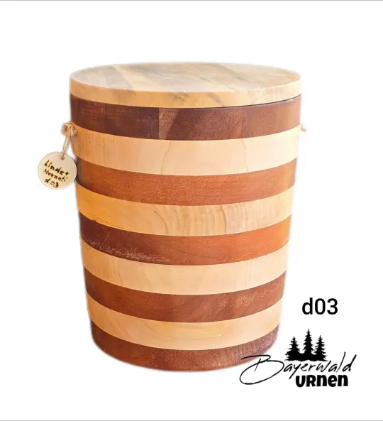 Holz Urne - Ahorn m03