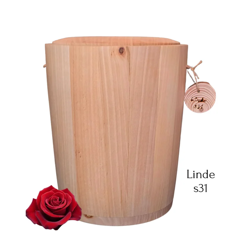 Holz Urne - Linde s31