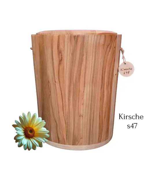 Holz Urne - Kirsche s47