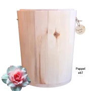 Holz Urne - Pappel s67