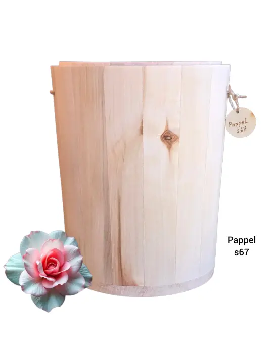 Holz Urne - Pappel s67