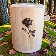 Holz Urne - Tanne m06