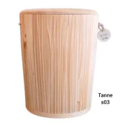 Holz Urne - Tanne s03