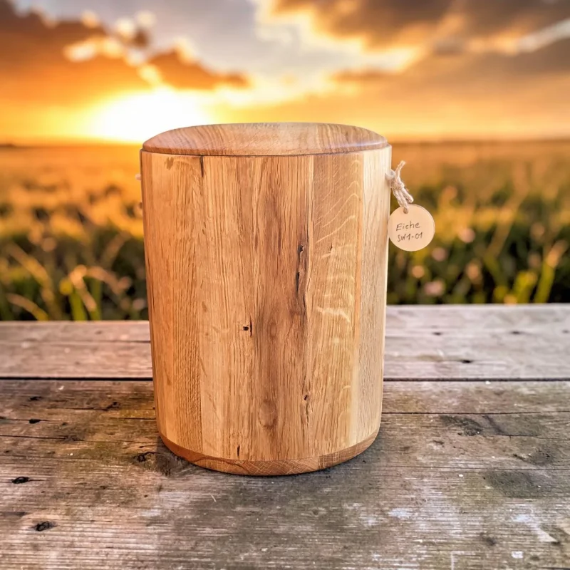 Holz Urne/Stille Wälder - Eiche