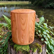 Holz Urne/Stille Wälder-Kirsche