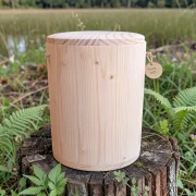 Holz Urne/Stille Wälder-Tanne sw08
