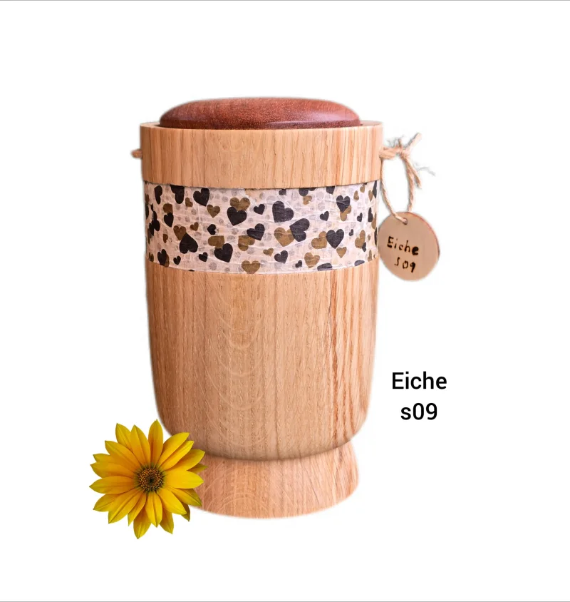 Klein Urne - Eiche s09 - ca.0,6 L